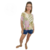 Blusa Remera Lino Estampado Grande Mujer Primavera Verano - Xantus Woman