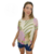 Blusa Remera Lino Estampado Grande Mujer Primavera Verano