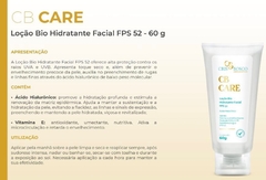 LOÇÃO BIO HIDRATANTE COM PROTETOR SOLAR F.P.S 52 - CB CARE - comprar online