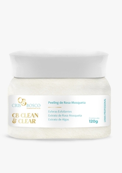 PEELING DE ROSA MOSQUETA - CB CLEAN & CLEAR - 140GR (LINHA PROFISSIONAL)