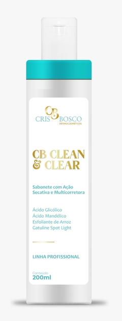 KIT CB CLEAN & CLEAR LIMPEZA DE PELE - 7 PRODUTOS (LINHA PROFISSIONAL) na internet