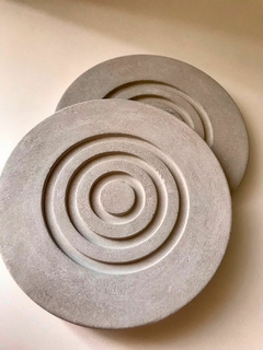 Base Circular - Gray Design - Home Decor