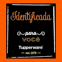 Etiqueta Caixa Mantimentos Bistrô 1,1L. Rótulo Tupperware - comprar online