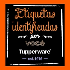 Etiqueta Caixa de Mantimentos Bistrô 5,5L Rótulo Tupperware - comprar online