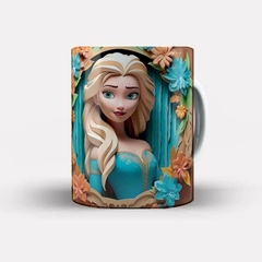 Caneca 3D Bubble Elsa Frozen na internet