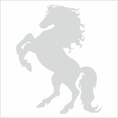 Adesivo Silhueta Cavalo de Raça MOD 02 - comprar online