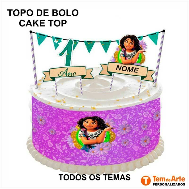 TOPO DE BOLO PERSONALIZADO BRASIL