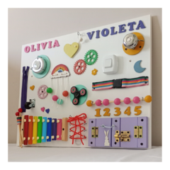 TABLERO DIDACTICO MURAL - comprar online