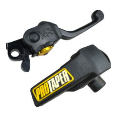 PALANCA FRENO REBATIBLE PRO TAPER YZ/YZF <07 KXF <12 NEGRA