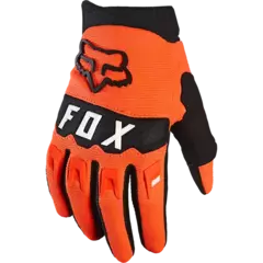 GUANTE FOX DIRTPAW NARANJA FLUO NIÑO