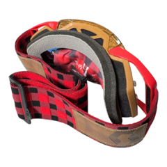 ANTIPARRA SCOTT PROSPECT ORIGINAL LOGGER MARRON ROJO ESPEJADA - comprar online