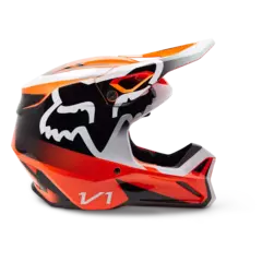 Casco Fox V1 Leed Fluo Naranja Motocross Enduro - comprar online