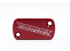 TAPA DEPOSITO LIQUIDO FRENO DELANTERO KXF RMZ VER DETALLE ROJO