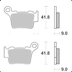 PASTILLA FRENO SBS SINT KTM HUSQUI GASGAS SX85 21>24 FA368R en internet