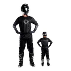 Equipo Conjunto Fire Black 3.0 Mx Motocross Enduro - Ws