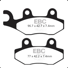 PASTILLA FRENO DEL KDX200 KX250F YZ125/250 XTZ YFZ EBC FA135 en internet