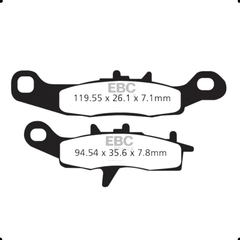 PASTILLA FRENO DELANTERA KX 80/85 RM85 EBC FA349R WS en internet