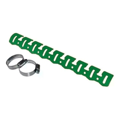 CUBRE PROTECTOR DE ESCAPE 4T ALUMINIO VERDE