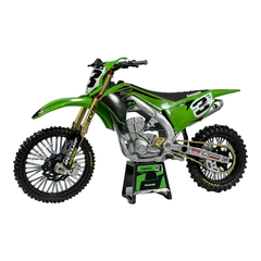 Moto a Escala KX 450 - Modelo del Corredor Eli Tomac 1:12 de Colección - New Ray Toys