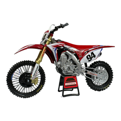 Moto a Escala CRF 450 - Modelo del Corredor Ken Roczen 1:12 de Colección - New Ray Toys