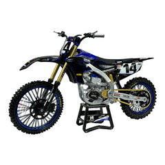 Moto a Escala YZF 450 - Modelo del Corredor Dylan Ferrandis 1:12 de Colección - New Ray Toys