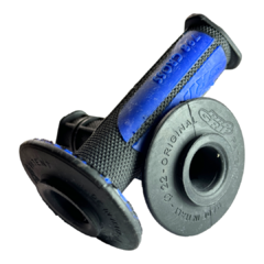 PUÑOS PROGRIP 798 MX DOBLE DENSIDAD NEGRO/AZUL