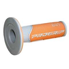 PUÑOS PROGRIP 801 MX SOFT TOUCH CROSS GRIS Y NARANJA