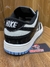 Nike Dunk Low Panda brilhante sola Azul na internet