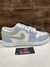 Air Jordan Low Branco- Azul