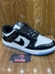 Nike Dunk Low Panda brilhante sola Azul - Mano dos Kit