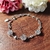 Pulseira Elos de Flor com Zirconia TR403