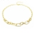 Choker Elos Cravejado com Micro Zircônias Banho Ouro 18K- SEMIJOIA - comprar online