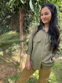 Camisa Jerivá - Verde Militar - comprar online