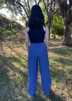 Pantalona Araçá - Azul - comprar online