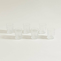 SET X6 VASOS BAJOS SUNFLOWER - comprar online