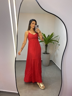 DRESS MAITÊ VERMELHO - comprar online