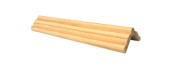 Esquinero moldurado N.115 (20x20 mm) pino natural