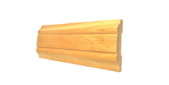 Contramarco moldurado N.126 (8x44 mm) pino natural