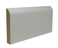 Zócalo liso N.231 (12x67 mm) blanco