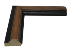 Batea madera y filete negro N.v4 (20x40 mm)