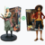 Imagem do Kit 2 Bonecos 18cm - Roronoa Zoro Verde e Monkey D Luffy - One Piece