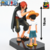 KIT One Piece - Boneco Shanks e Luffy 18cm + Jogo Uno One Piece - UpVidaBoa