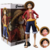 Boneco Premium One Piece - Luffy D. Monkey 28cm com 3 Rostos - Action Figure - loja online