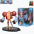 Boneco Premium One Piece - Franky com duas cabeças - Action Figure 18cm