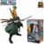 Kit 2 Bonecos 17cm Articulado Luffy + Zoro One Piece Heroes Action figure - loja online