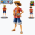 Boneco One Piece - Monkey D. Luffy de Jaqueta 16cm - Action Figure - UpVidaBoa