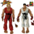 Kit 2 Bonecos Street Fighter Ken e Ryu Articulado premium de 18cm action figure