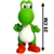 Boneco Articulado - Yoshi 25cm - Super Mario - comprar online