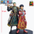 Kit 2 Bonecos 17cm One Piece Luffy + Roronoa Zoro - Classico Action Figure