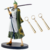 Kit Boneco One Piece - Roronoa Zoro 17cm com kimono + 3 Brincos - comprar online